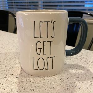 Rae Dunn Let’s Get Lost Mug